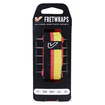 FretWraps World Flags, Black-Red-Yellow - Large