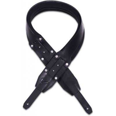 Recoil, David Ellefson Signature - 9 cm neoprene strap, vegan leather ends - Black
