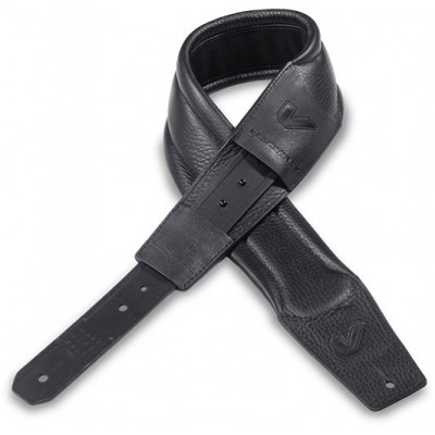 GRUVGEAR SoloStrap 2 - Courroie cuir premium - Black