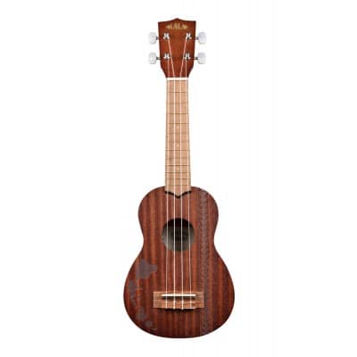 KA-15 SOPRANO MAHOGANY MOTIF HAWAIIAN ISLAND ET TATTOO