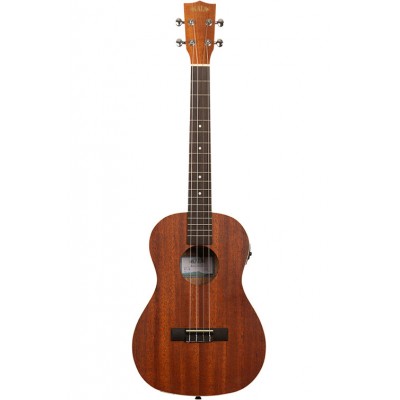 KALA Satin Mahogany Bariton EQ Gaucher + Housse