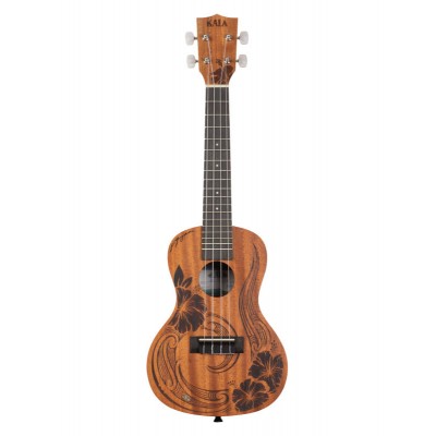 KALA Maori Unity Mahogany Concert + Housse