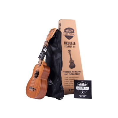 KALA LTP-S Soprano Standard The Learn To Play Mahogany