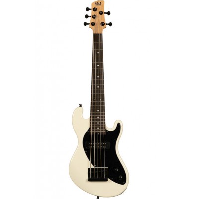 KALA Solid Body U-Bass 5 Cream + Housse