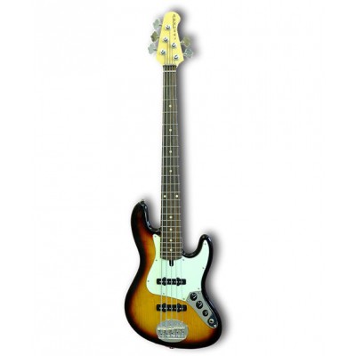 LAKLAND Skyline 55-60 5 3-Tone Sunburst RW