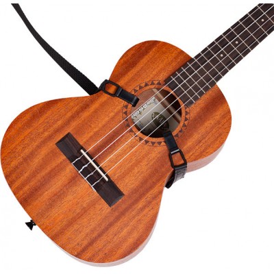 UKULELE HOOK STRAP - BLACK