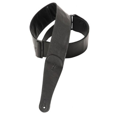 LEVYS 7 CM Cuir Pleine Fleur avec Rembourrage Black