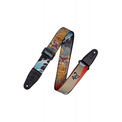 5CM, Polyester, Embout Cuir, Avec Motifs - Dgn 124