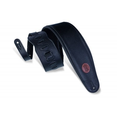 11 CM BLACK PADDED LEATHER