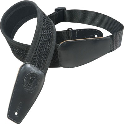 6,4 Cm Neoprene Stretch Mesh Top Black