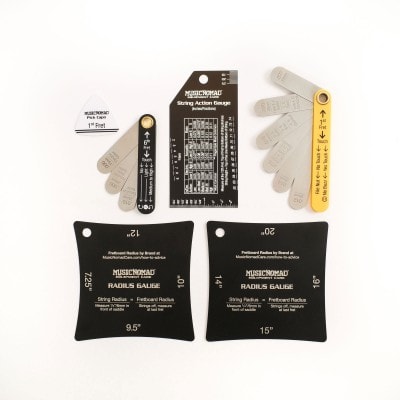 MUSICNOMAD MN604 PRECISION SETUP GAUGE SET - 6 PC.