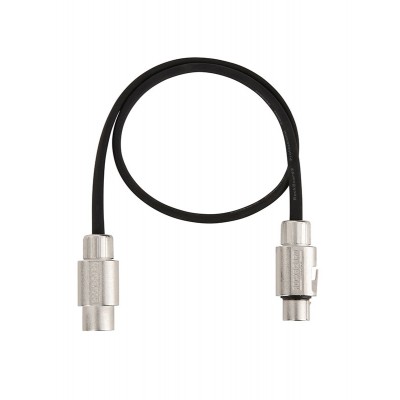 PATCH CABLE XLR - 60 CM - BLACK