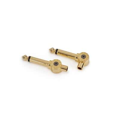 Rockboard Jack Solderless - 2 Jack, 1 Coupeur, 1 Cle - Gold