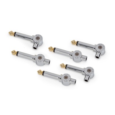 JACK SOLDERLESS - 6 JACK, 1 CUTTER, 1 KEY - CHROME