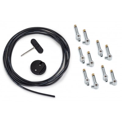 SET SOLDERLESS - 10 JACK, CABLE 3 M, 1 CUTTER, 1 KEY - CAB-PW-SET-CR