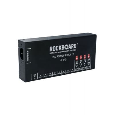 ROCKBOARD POWER BLOCK ISO V12 IEC, 9 À 18V, 100/230 VOLT