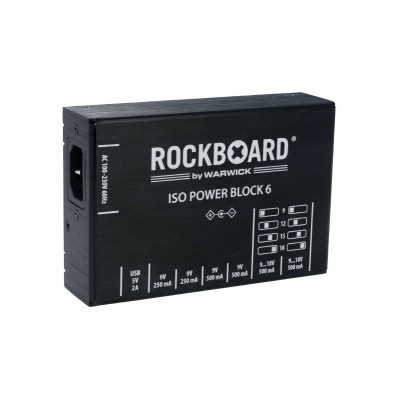 POWER BLOCK ISO V6 IEC, 9 À 18V, 100/230 VOLT