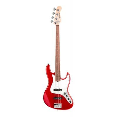 METROLINE VINTAGE J BASS ALDER CANDY APPLE RD METALLIC