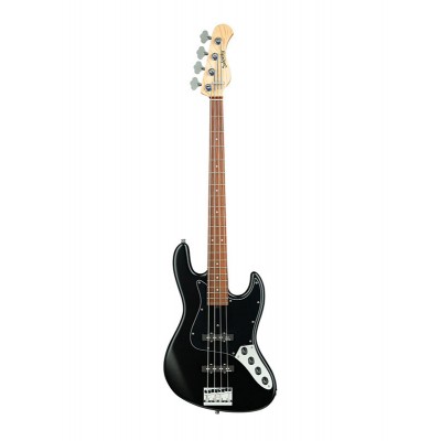 METROLINE VINTAGE J BASS ALDER SATIN BLACK PEARL