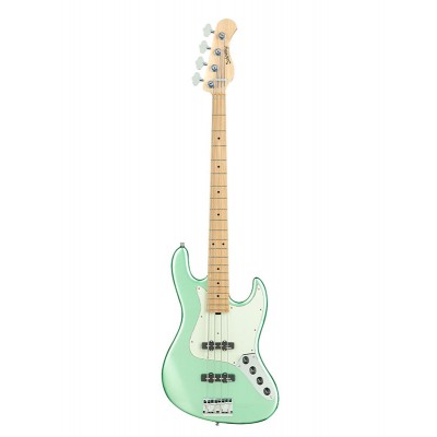 METROLINE VINTAGE J BASS ASH SAGE GRN METALLIC SATIN