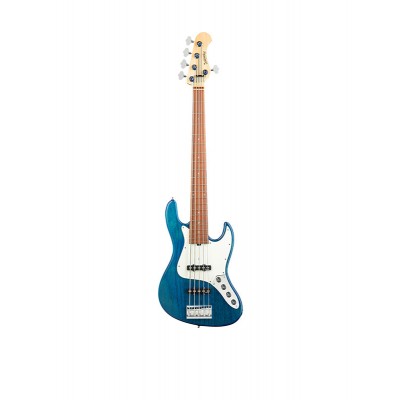 METROLINE VINTAGE J BASS ALDER OCEAN BLUE TRANS. SATIN