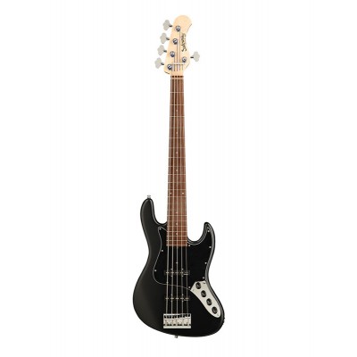 METROLINE VINTAGE J BASS ALDER SATIN BLACK PEARL
