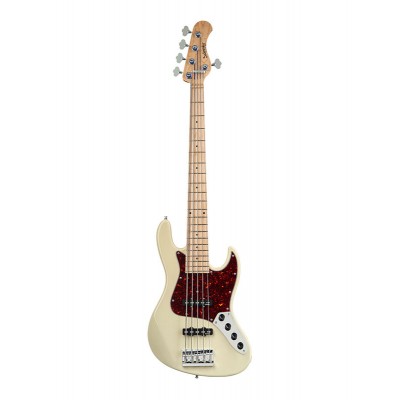 Metroline Vintage J Bass Ash Olympic White