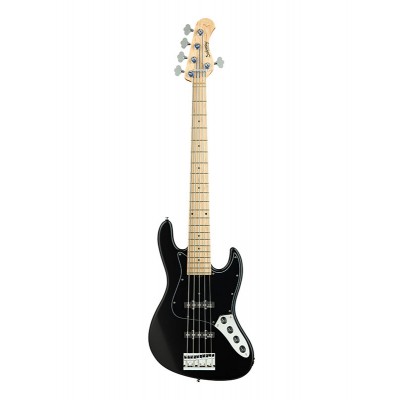 METROLINE VINTAGE J BASS ASH SATIN BLACK PEARL