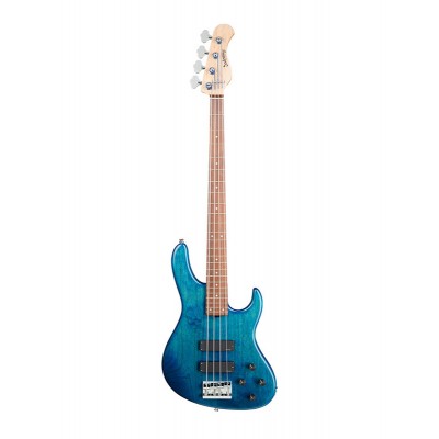 METROLINE MODERN BASS ALDER OCEAN BLUE TRANS. SATIN
