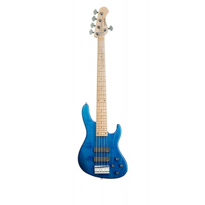METROLINE MODERN BASS ASH OCEAN BLUE TRANS. SATIN