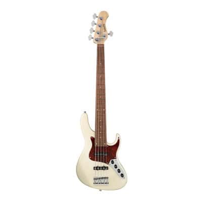 METROLINE VINTAGE J BASS ALDER OLYMPIC WHITE