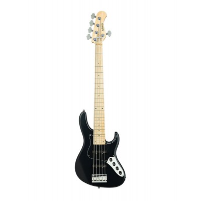 METROLINE VINTAGE J BASS ASH SATIN BLACK PEARL