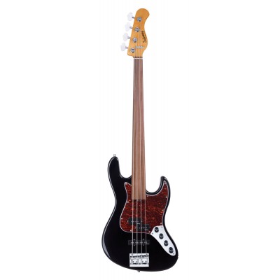 SADOWSKY GUITARS Metroexpress, Hybrid Pj 4, Fretless - Black Pearl,Rosewood