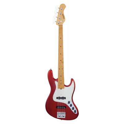 Metroexpress, 21 Standard Jj 4 String - Candy Apple Red,Maple
