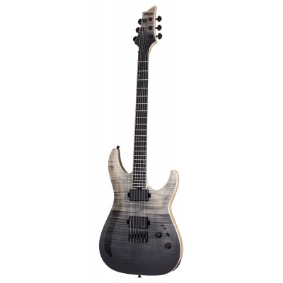 Schecter C-1 Sls Elite - Black Fade Burst