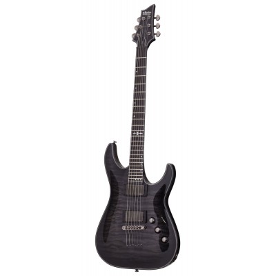 SCHECTER C-1 Hellraiser Trans Black Burst