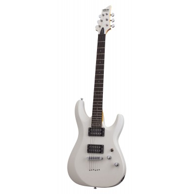 SCHECTER C-6 Deluxe Satin White - Refurbished