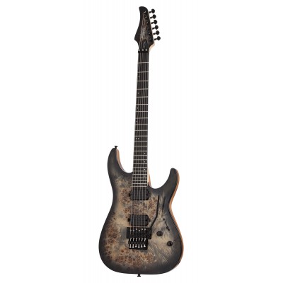 Schecter C-6 Pro Floyd - Charcoal Burst