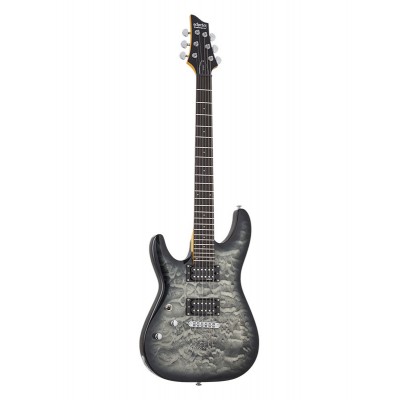 SCHECTER C-6 Plus Lh Charcoal Burst