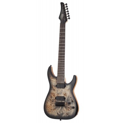 Schecter C-7 Pro Charcoal Burst