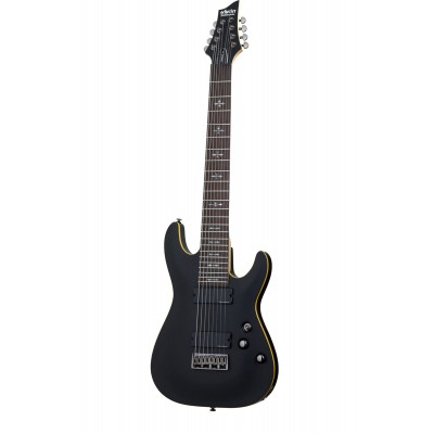 SCHECTER Demon 8 Aged Black Satin
