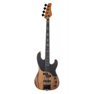 SCHECTER Model T-4 Exotic Black Limba