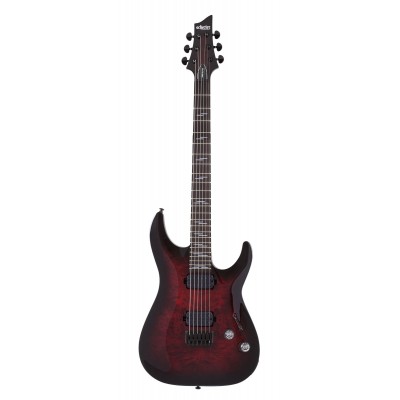 SCHECTER OMENELITE-6-BCHB OMEN ELITE 6 BLACK CHERRY BURST BLACK CHERRY BURST