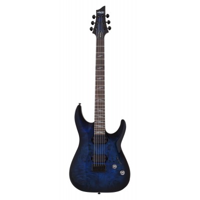 SCHECTER OMENELITE-6-STBB OMEN ELITE 6 SEE THRU BLUE BURST SEE THRU BLUE BURST