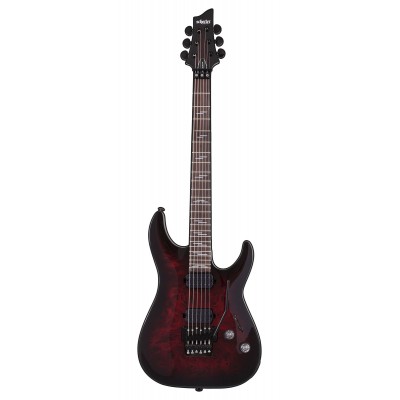 SCHECTER OMENELITE-6FR-BCHB OMEN ELITE 6 FLOYD ROSE BLACK CHERRY BURST BLACK CHERRY BURST