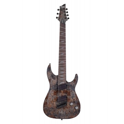 SCHECTER Omen 7 Ms Elite Charcoal Metal