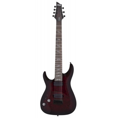 SCHECTER OMENELITE-7L-BCHB OMEN ELITE 7 GAUCHER BLACK CHERRY BURST BLACK CHERRY BURST