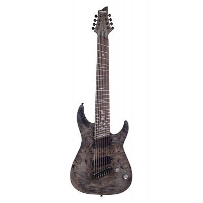SCHECTER Omen 8 Ms Elite Charcoal Metal
