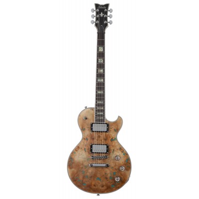 Schecter Solo Ii Custom Burl Natural