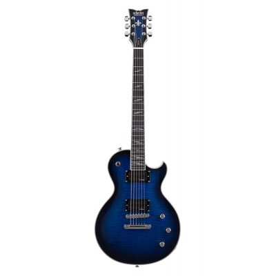 SCHECTER Solo-Ii Supreme See Thru Blue Burst